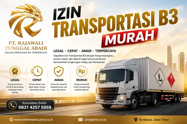 Izin Transportasi B3 Murah